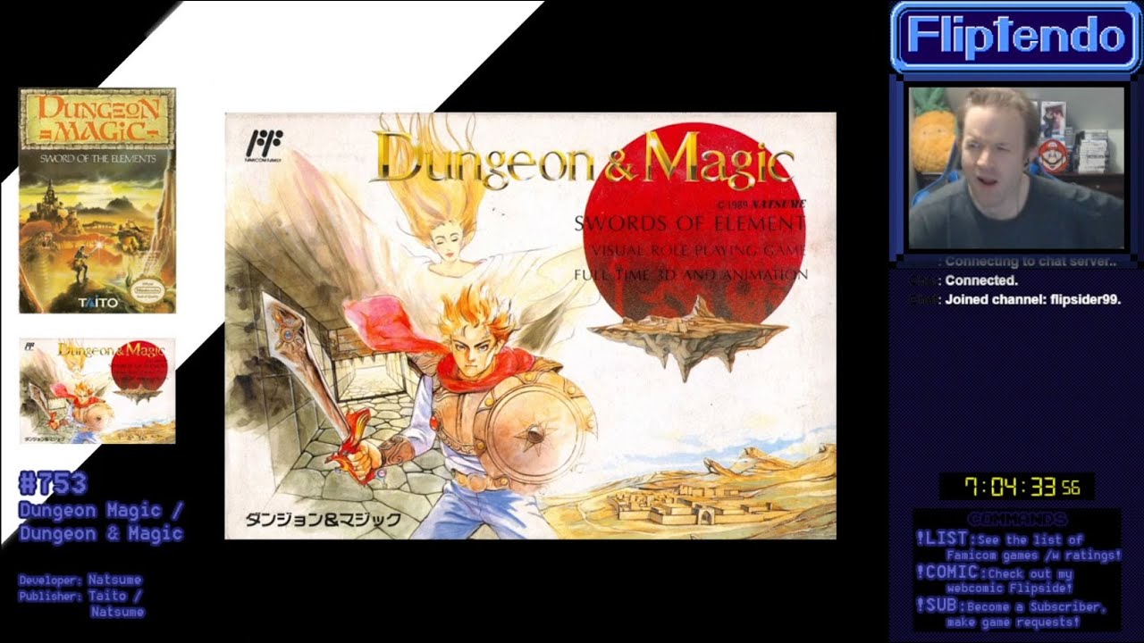 Fliptendo #753. Dungeon Magic / Dungeon & Magic, Part 2