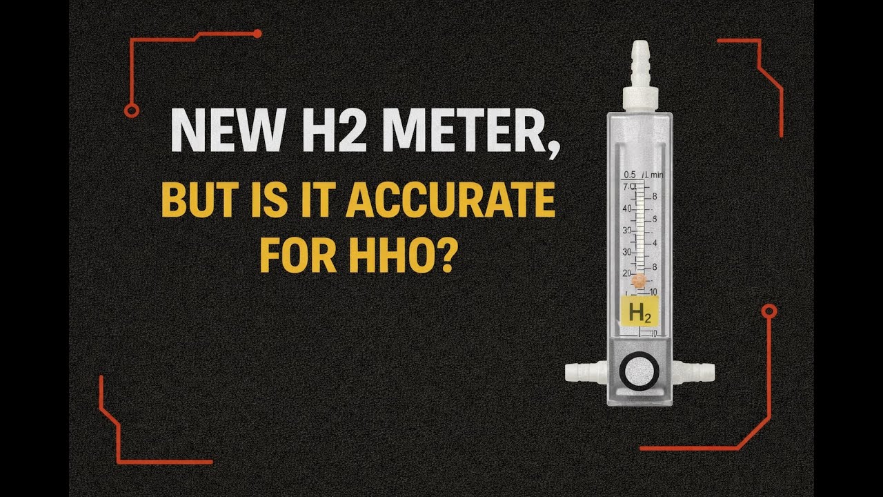 New H2 Gas Flow Meter. Is it Accurate for HHO?