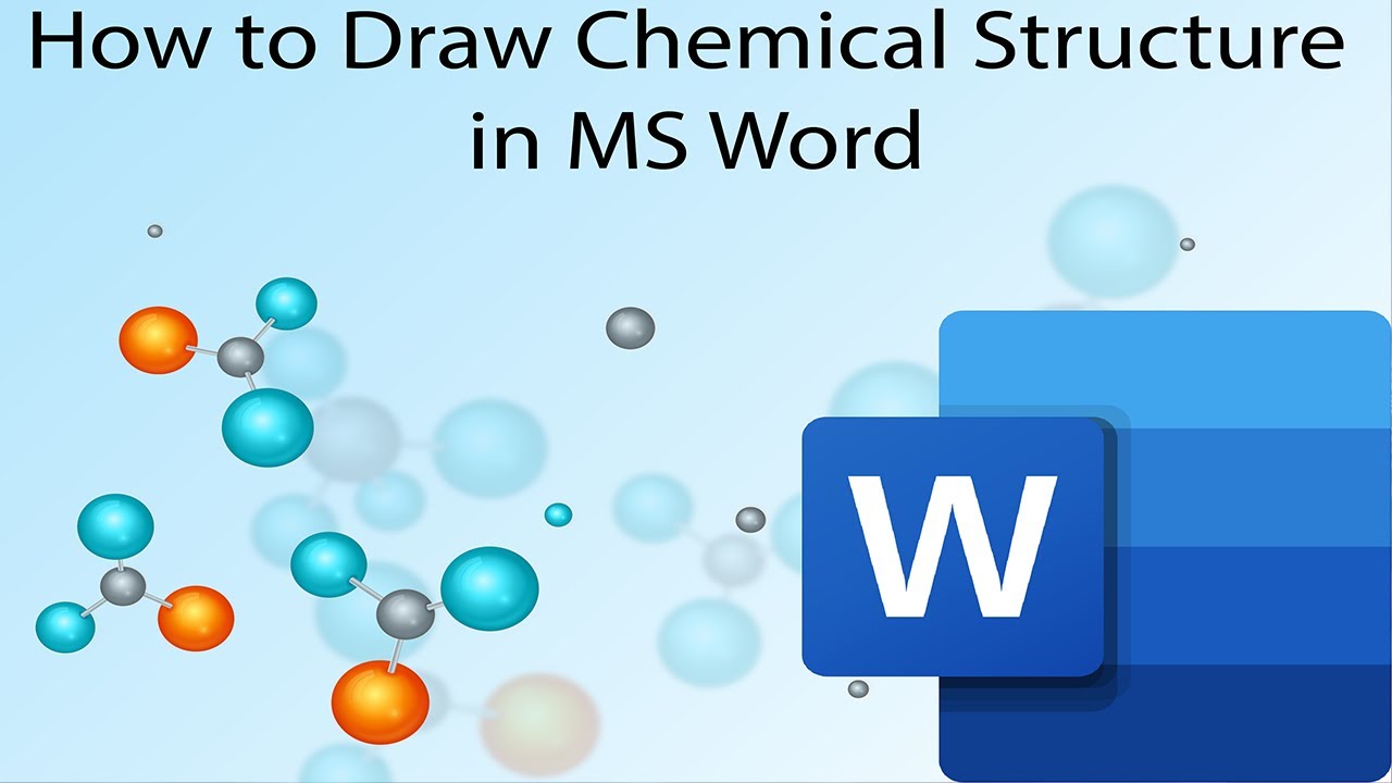 How to Draw Chemical Structure in MS Word