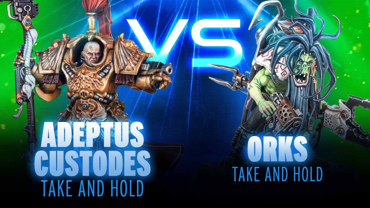 Are Orks Still #1? Orks vs Adeptus Custodes Competitive Battle Report Post-Dataslate