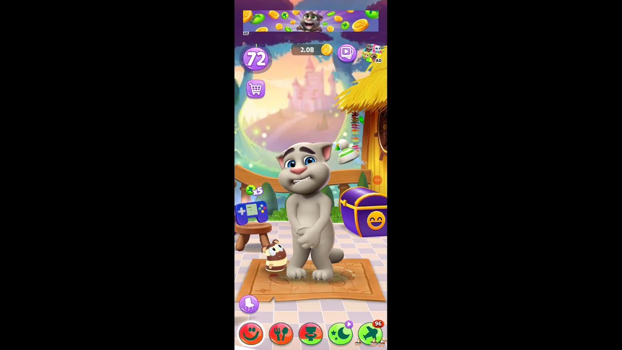 My Talking Tom 2 Funny 😆 #shorts #viral