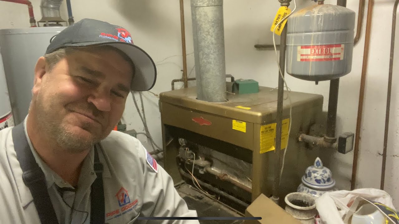 Grossly Oversized and Ancient General Automatic Gas Fired Boiler Replacement Installation Video!