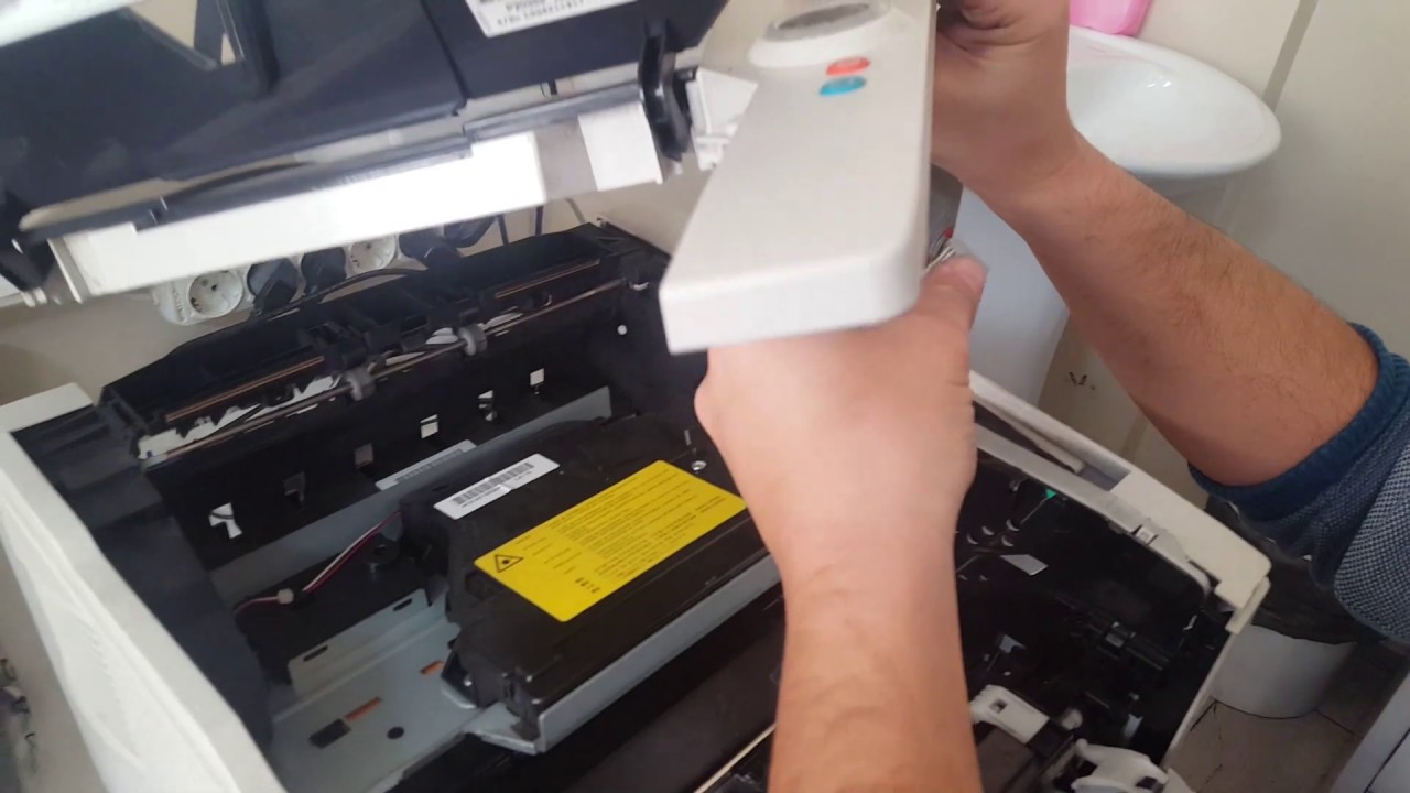 kyocera P2035d yazici toplama firin degiştirme  printer disassembly and furnace replacement
