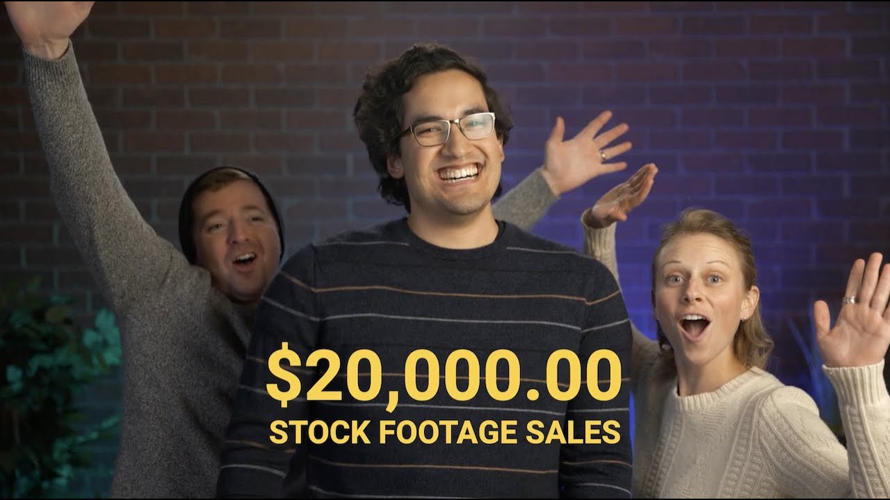 I Made $20K Selling Stock Footage!