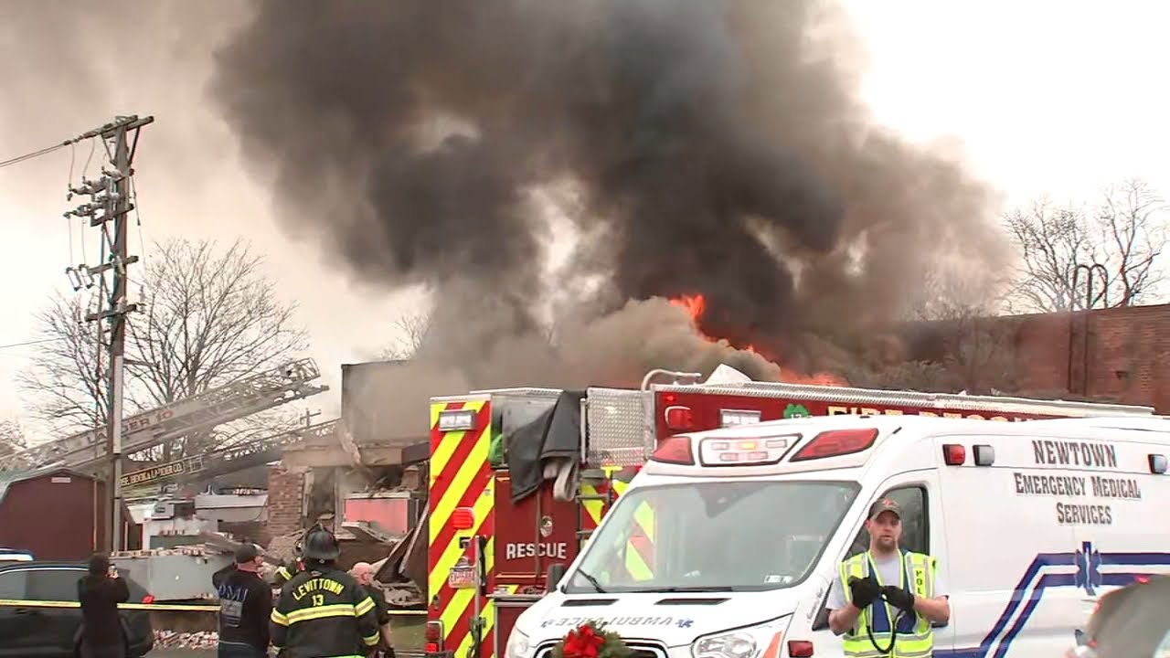 RAW VIDEO: Explosion reported at nursing home in Bucks County; reports of people trapped