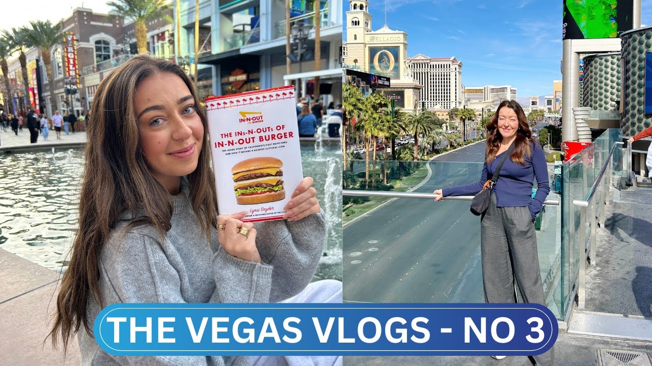 THE VEGAS VLOGS NO 3 - SHOPPING & HOME TIME
