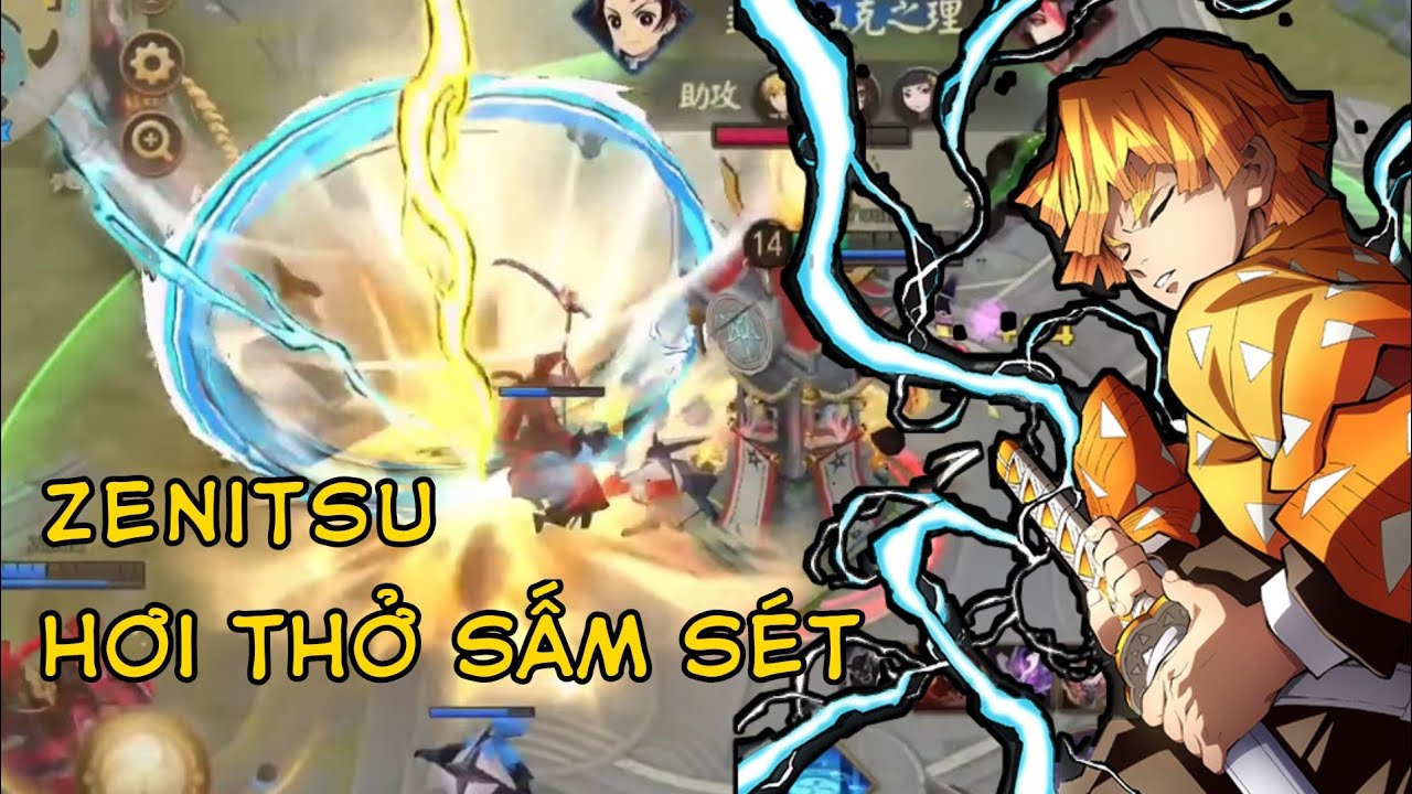 Onmyoji Arena | Trải Nghiệm Zenitsu Hợp Tác Lần 3 Bản Trung.