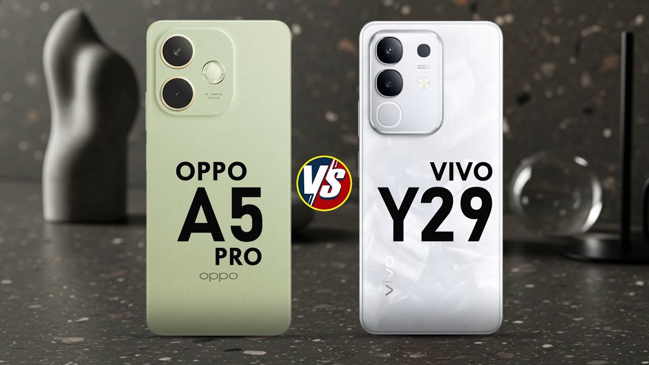 OPPO A5 PRO 4G VS VIVO Y29 4G