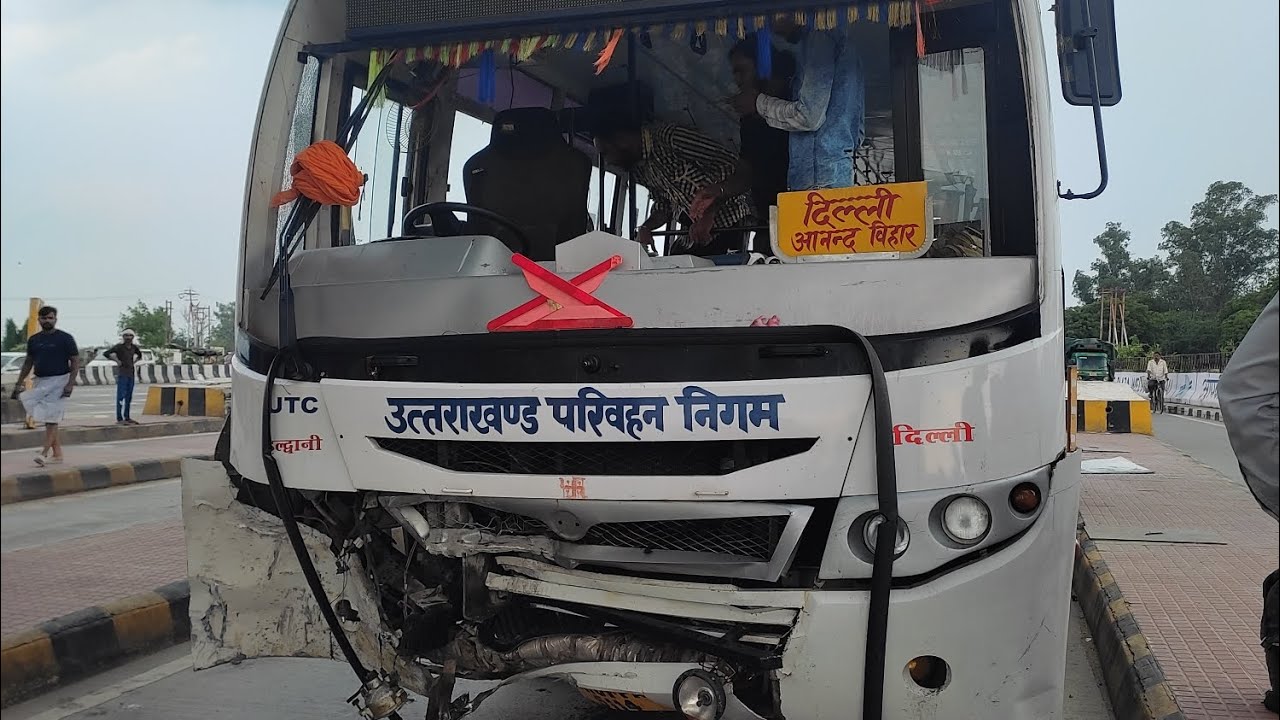 Chhajarsi Toll Plaza Bus Accident