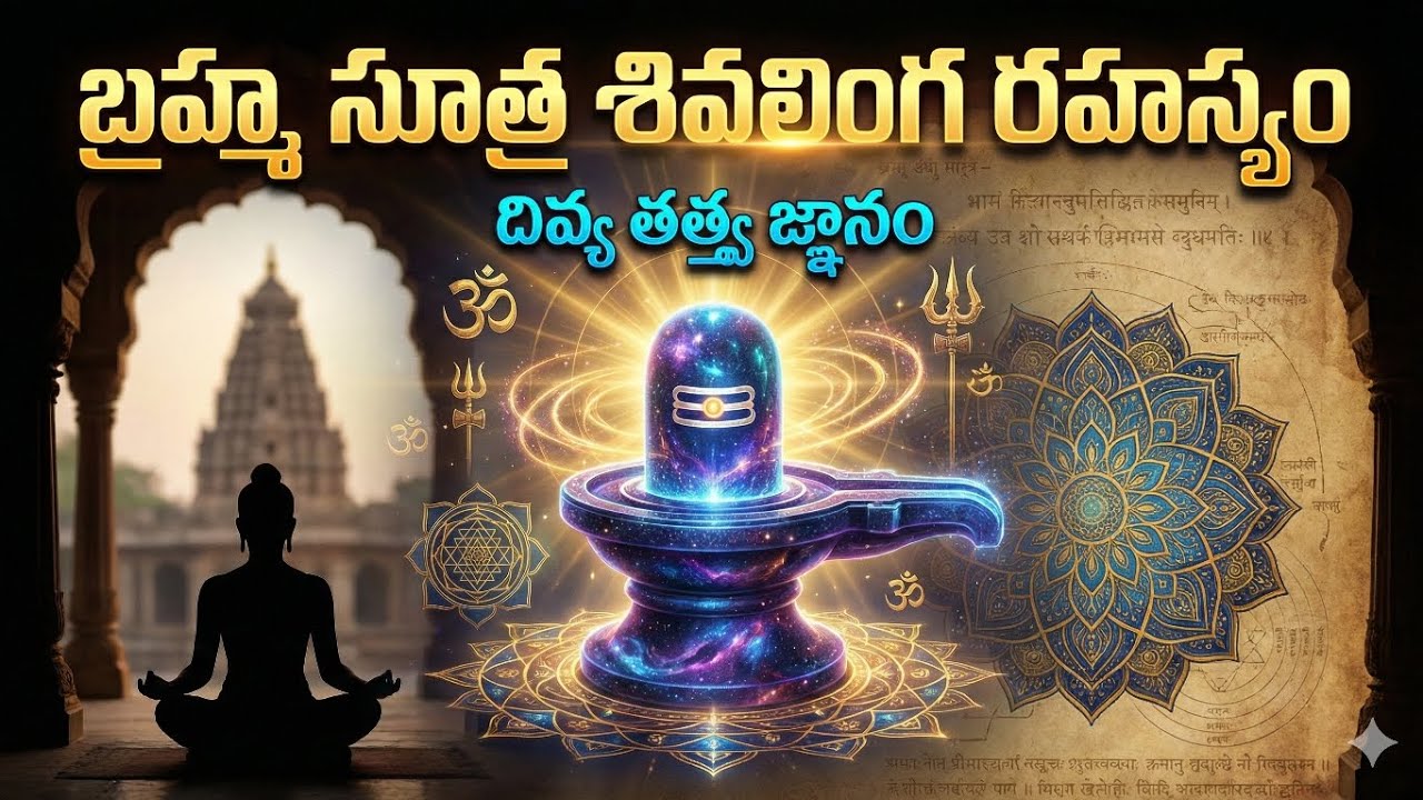 బ్రహ్మసూత్ర శివలింగం దివ్య రహస్యాలు 🔱 | The Divine Secrets of Brahma Sutra Shivalingam
