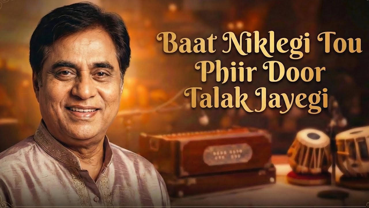 Baat Niklegi Toh Phir Door Talak Jayegi | Jagjit Singh | SurNoor | Soulful Ghazal Cover