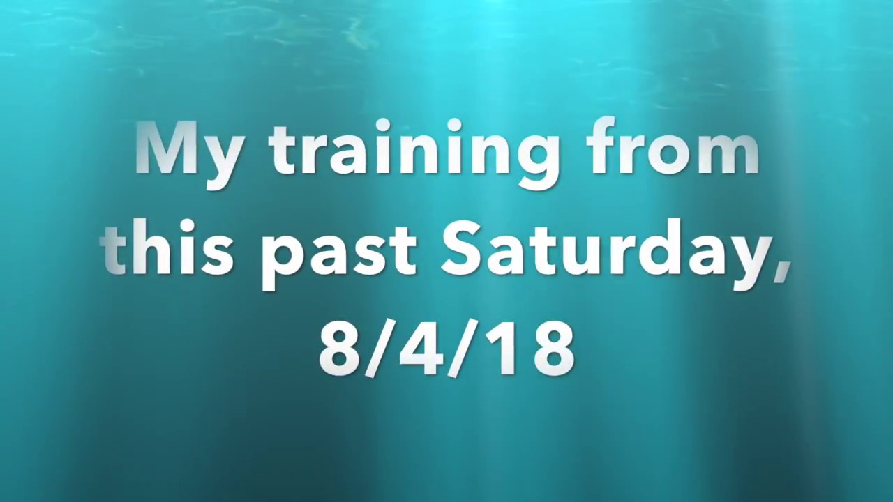 My Training 8/4/18 | Train Like A Girl