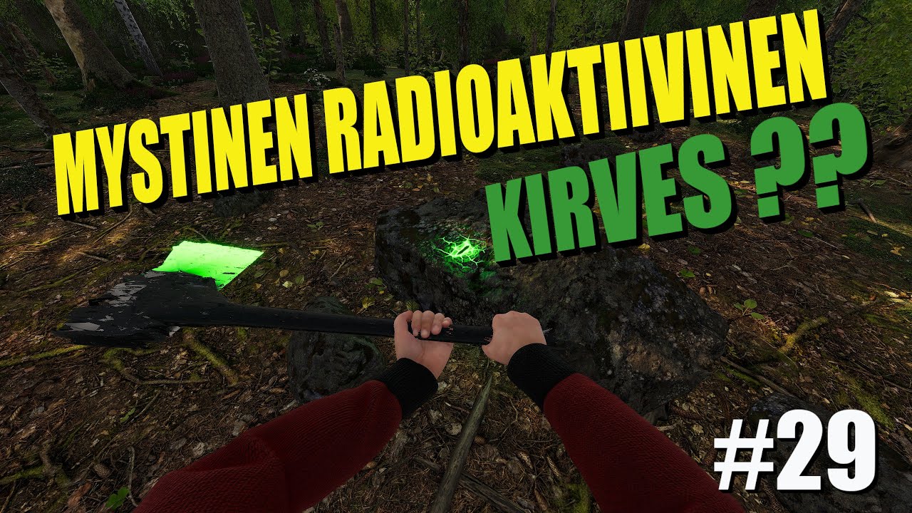 RADIOAKTIIVINEN KIRVES? - Finnish Cottage Simulator Osa 29