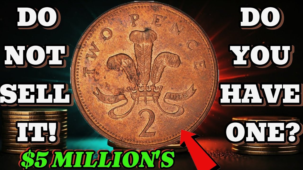Top 2 Rare UK Two Pence Coins Worth a LOT of Money Don’t Spend These 2p Coins