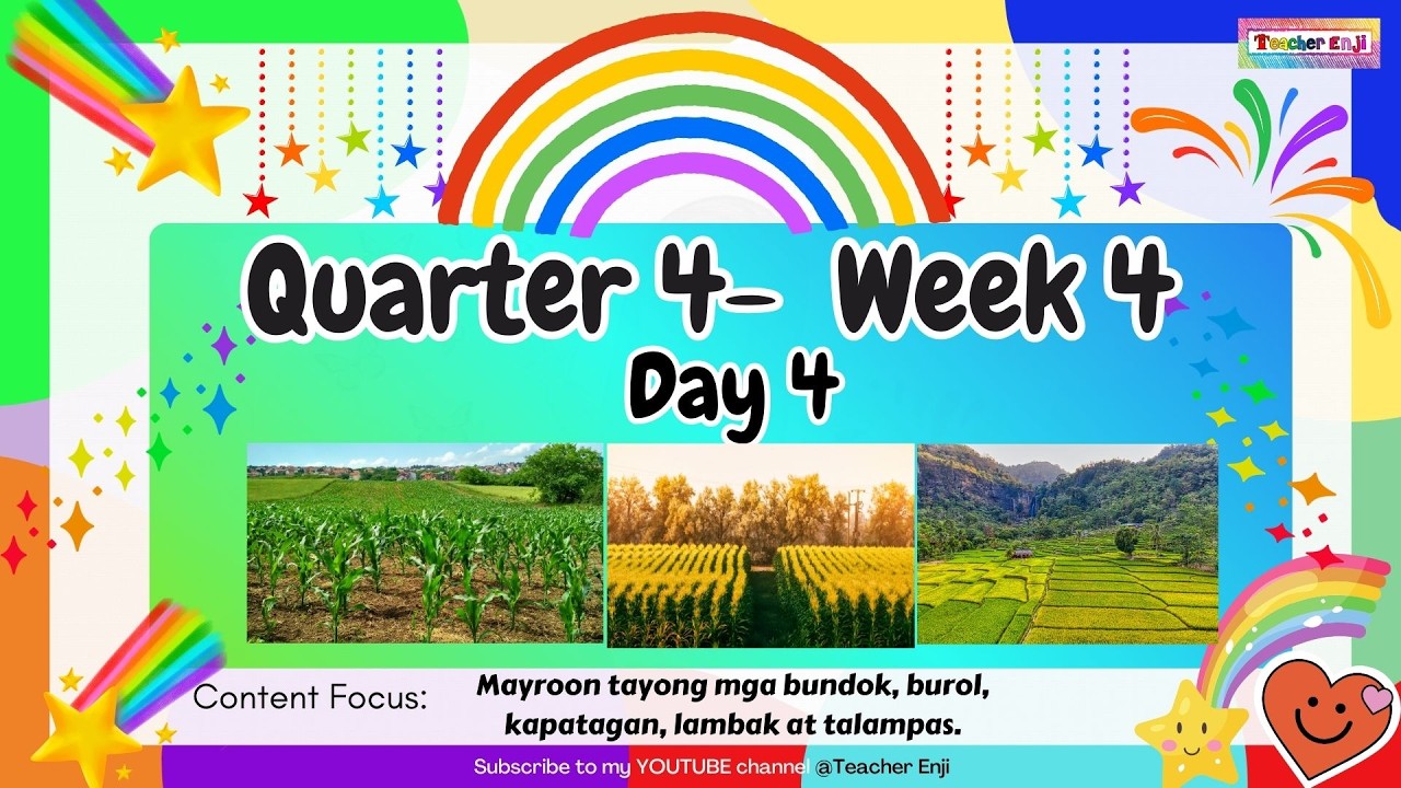 Quarter 4 Week 4 Day 4 Kinder Lesson Matatag Curriculum