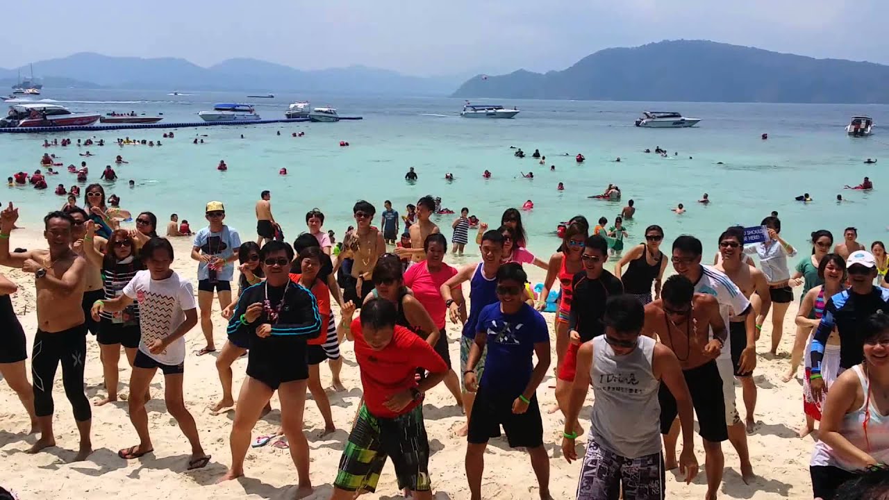 Dream trips party at Coral Island by nikornmarine