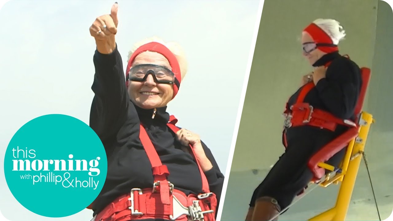 Phillip's 80-Year-Old Mum Went Wing Walking for Her Birthday | This Morning