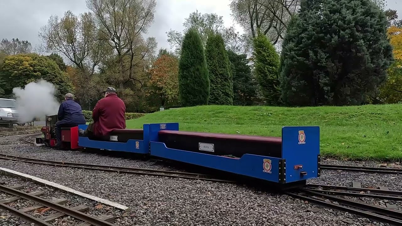 Thompson Park Railway - Burnley.  (4k. 50fps)