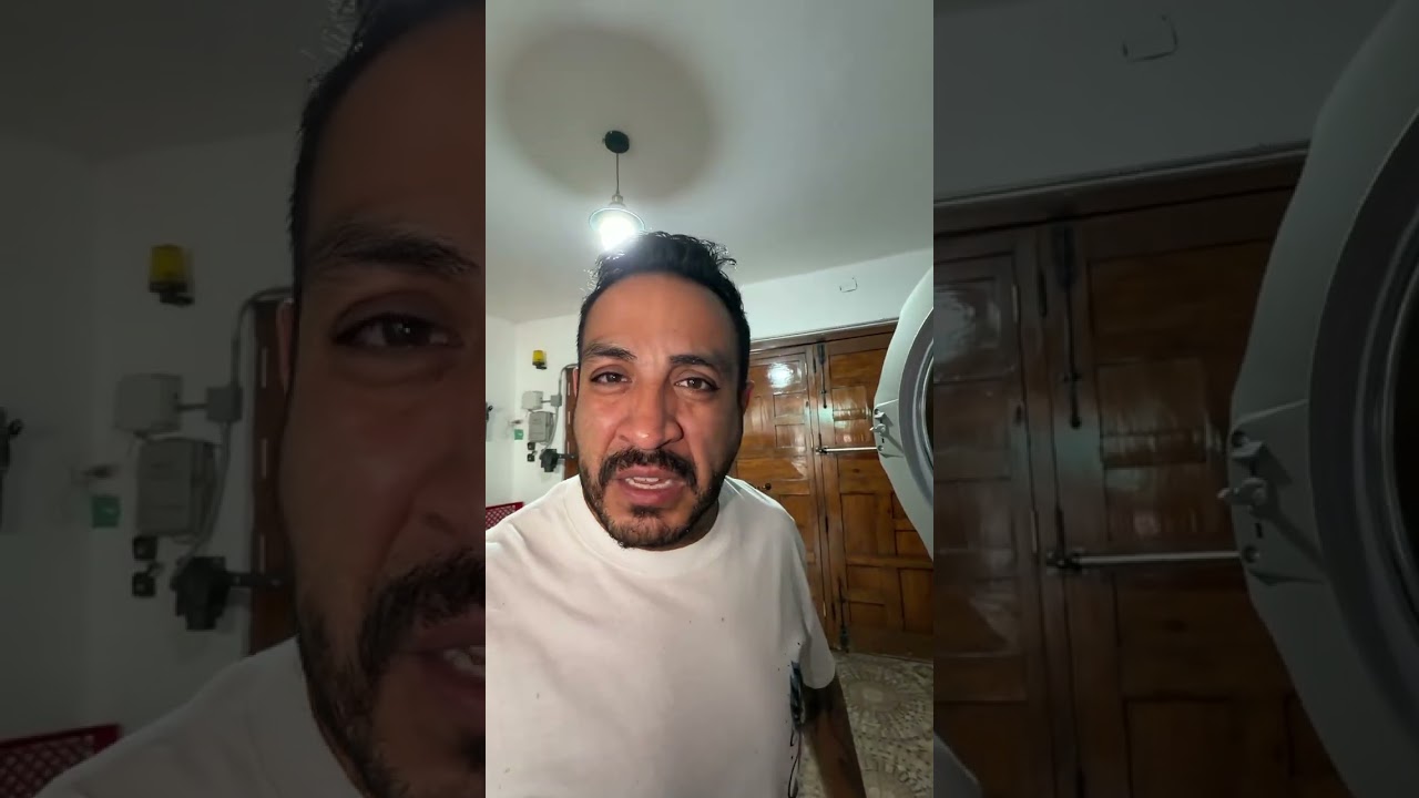 Por primera vez usaré el centro de lavado de Jorge y metí la ropa