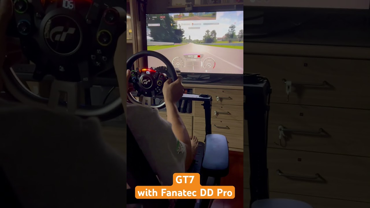 Excellent Force Feedback in GT7 with FANATEC DD Pro