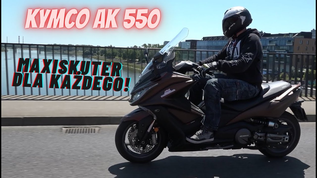 Testujemy maxiskuter Kymco AK 550 - pojazd miejsko-turystyczny [opinia, dane techniczne, osiągi]