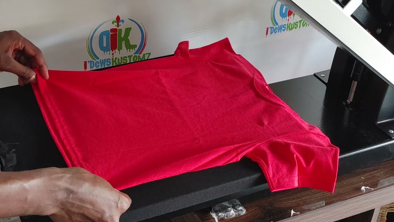 How To Apply Dark Heat Transfer Paper On A 100% Cotton T-shirt