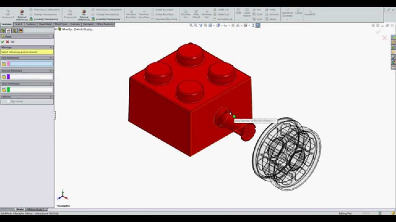 Editing a Part in an Assembly