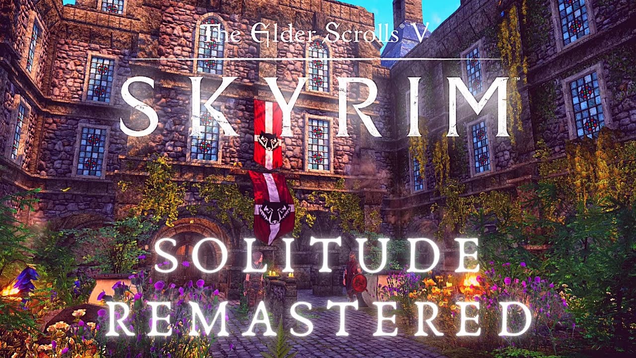 Skyrim SE Ambient Music & Atmosphere | Ultra Modded | Solitude Remastered | Modlist