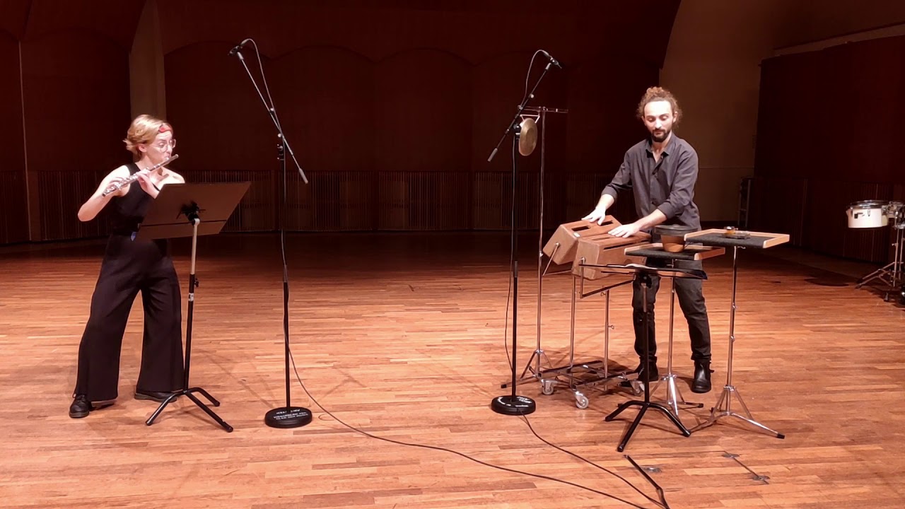 Second Concerto for Flute and Percussion by Daniel Berg
