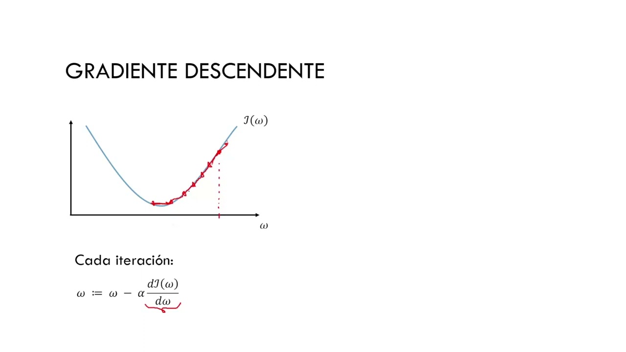 Gradiente descendente/Gradient Descent (Curso DL parte 8)