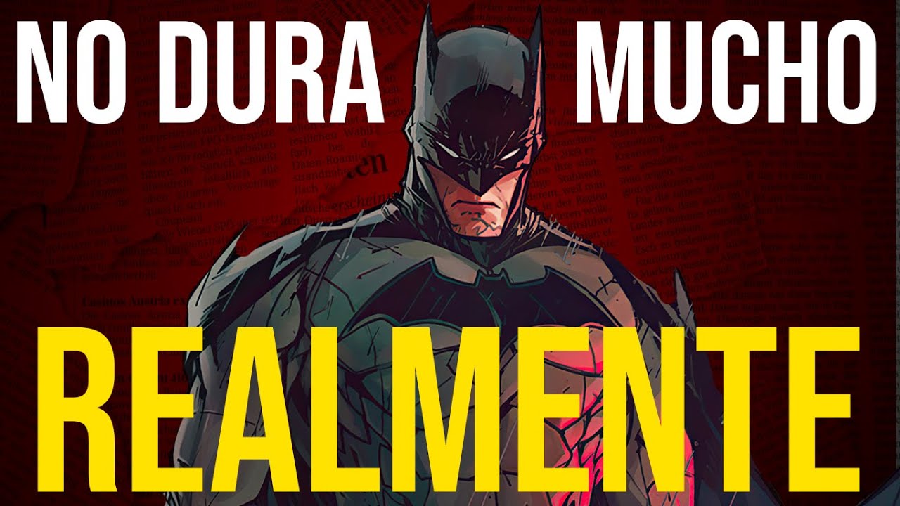 &iquest;Cuanto DURARIA BATMAN en nuestra realidad?