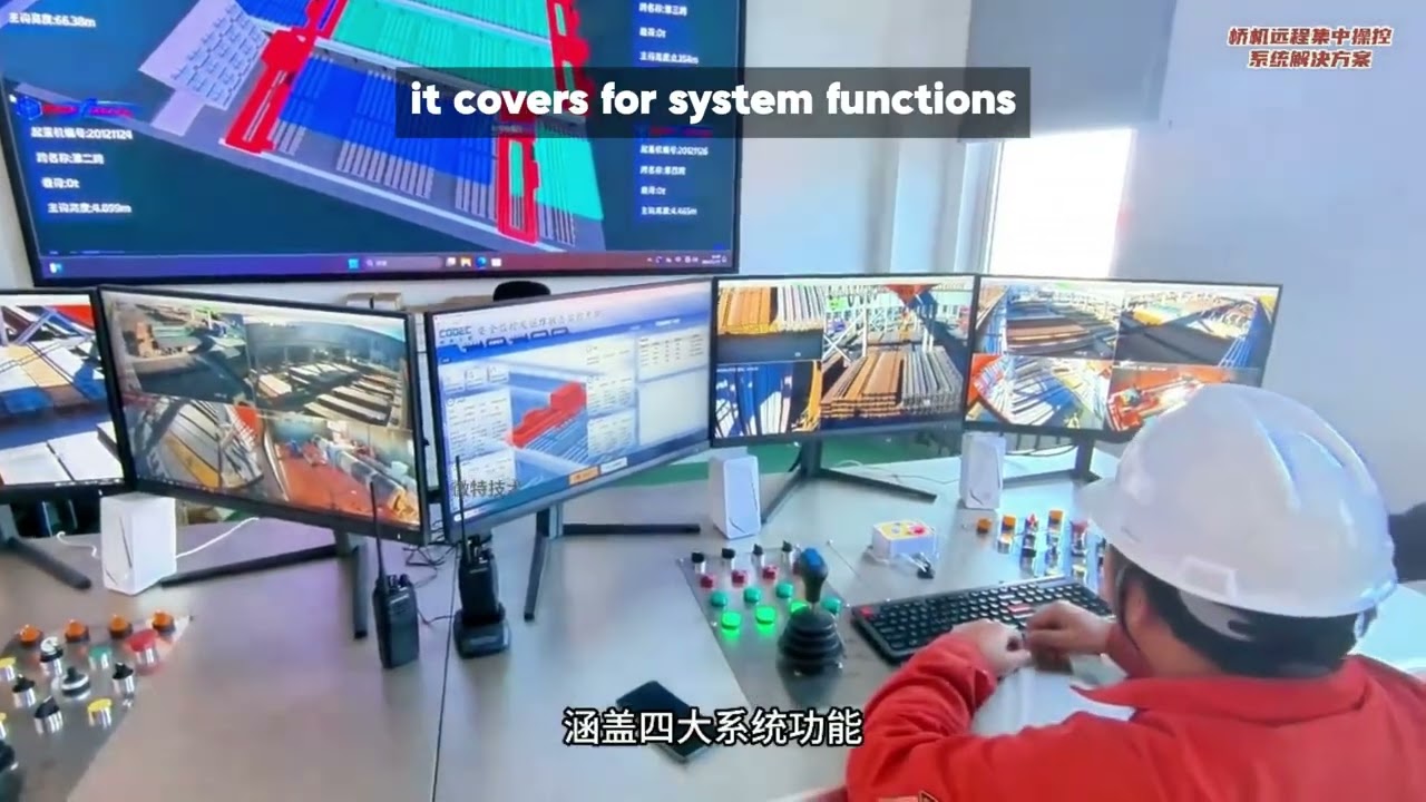 Remote Control System for Bridge Crane.