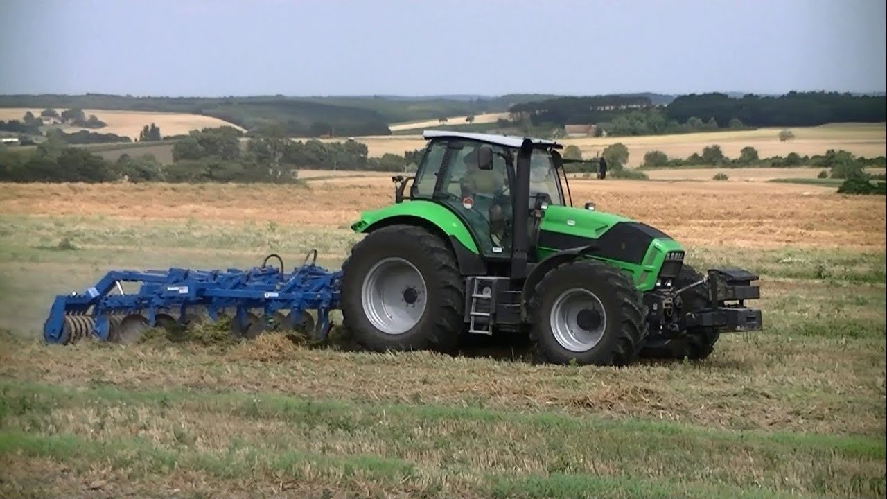 Déchaumage avec TTV 630