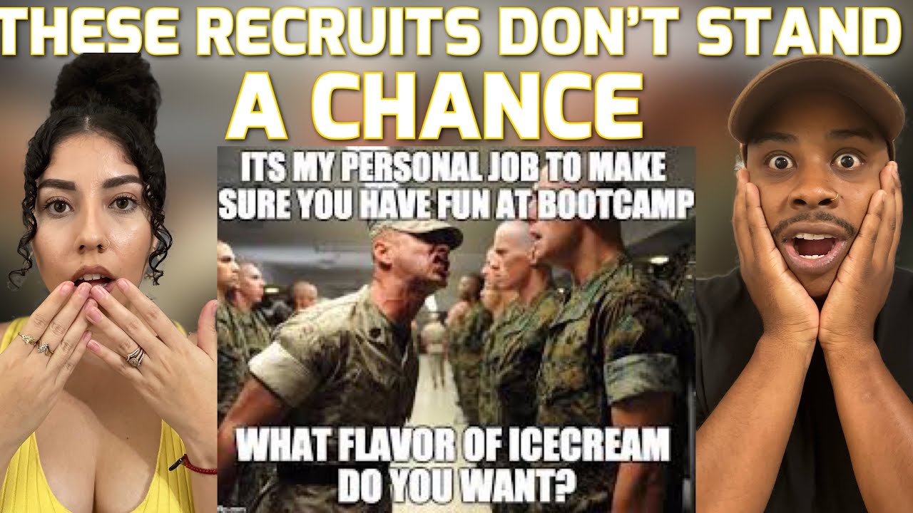 FUNNY DRILL INSTRUCTORS MESSING WITH RECRUITS