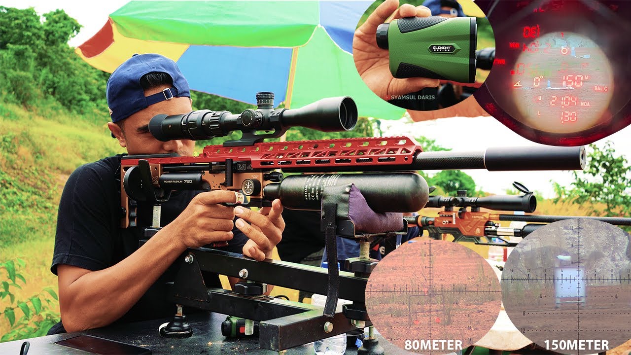 RANGE FINDER BALISTIK OTOMATIS ‼️ : 30-150METER TINGGAL PUTAR TURRET // FX IMPACT M4 SNIPER 🤩🤩