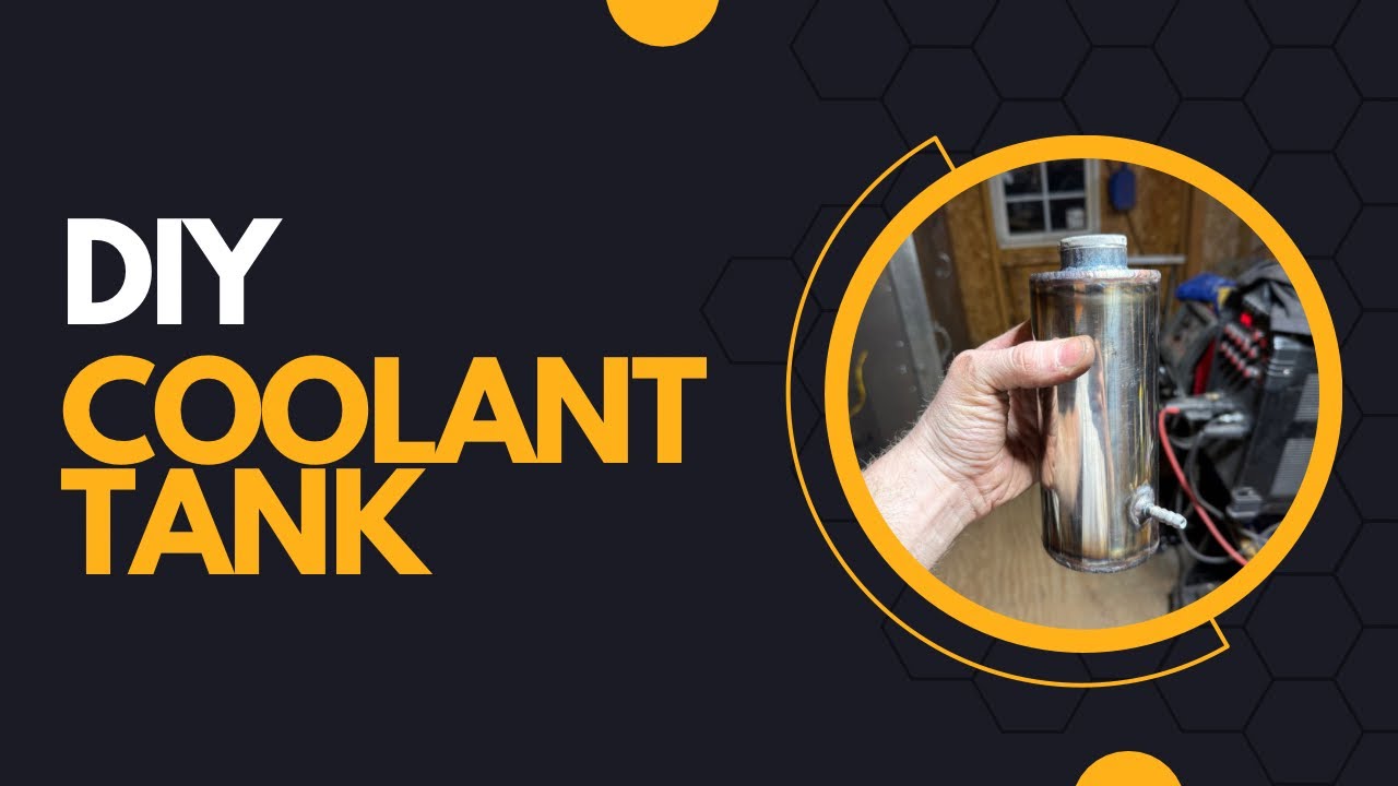 How to make a basic coolant overflow tank!