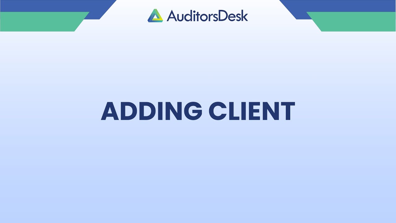 Adding Client