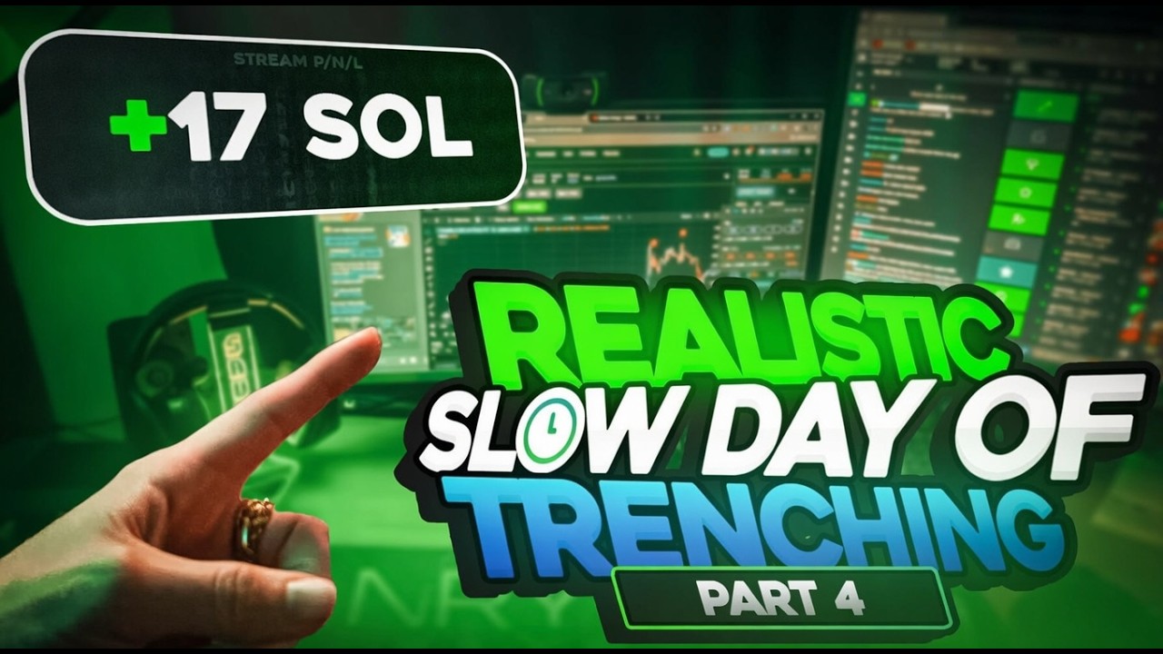 A Realistic Day Of Memecoin Trading PART 4! +$1472 Profit