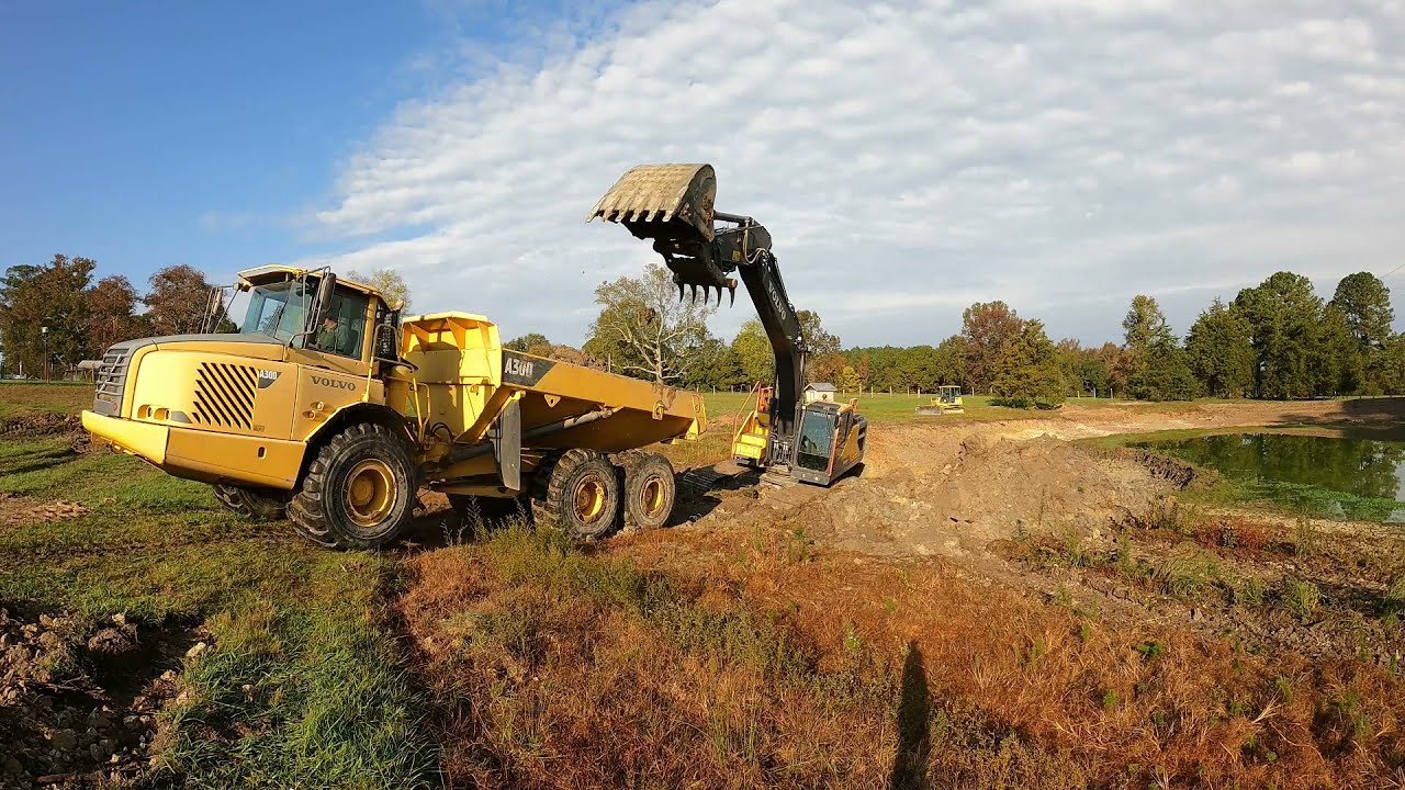 Finishing Up The Cow Pond