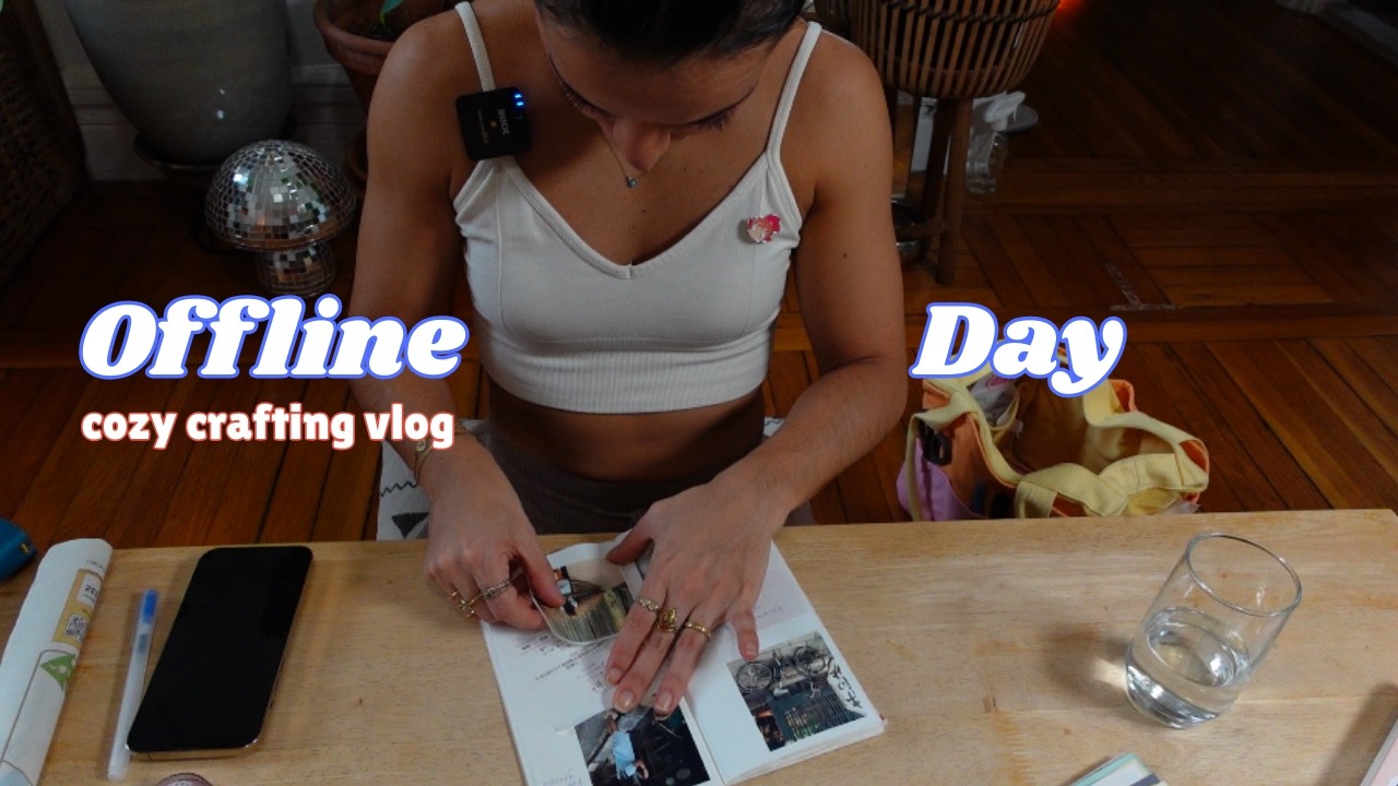 Stop Scrolling. Start Creating. | Slow Cozy Day Vlog