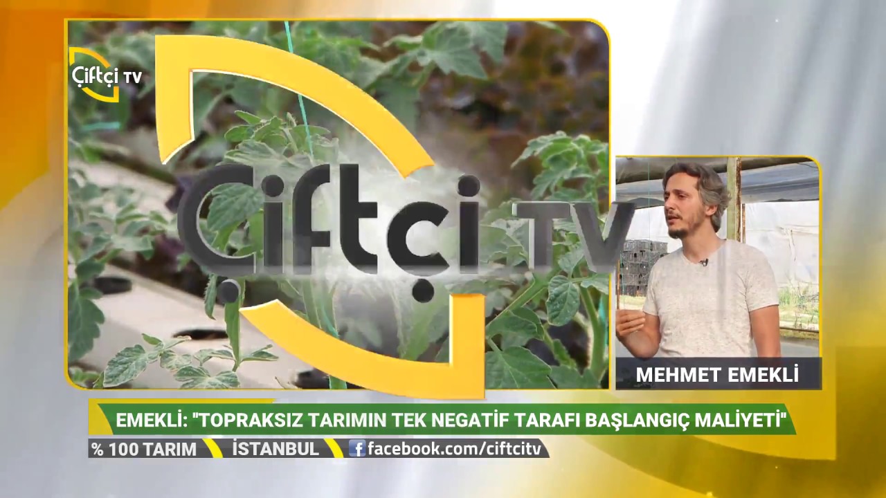Topraksız Tarım Kültürü - % 100 Tarım / Çiftçi TV