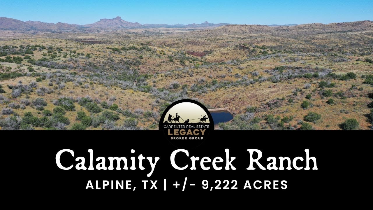 Calamity Creek Ranch | +/- 9222 Acres | 48309 State Hwy 118, Alpine, TX