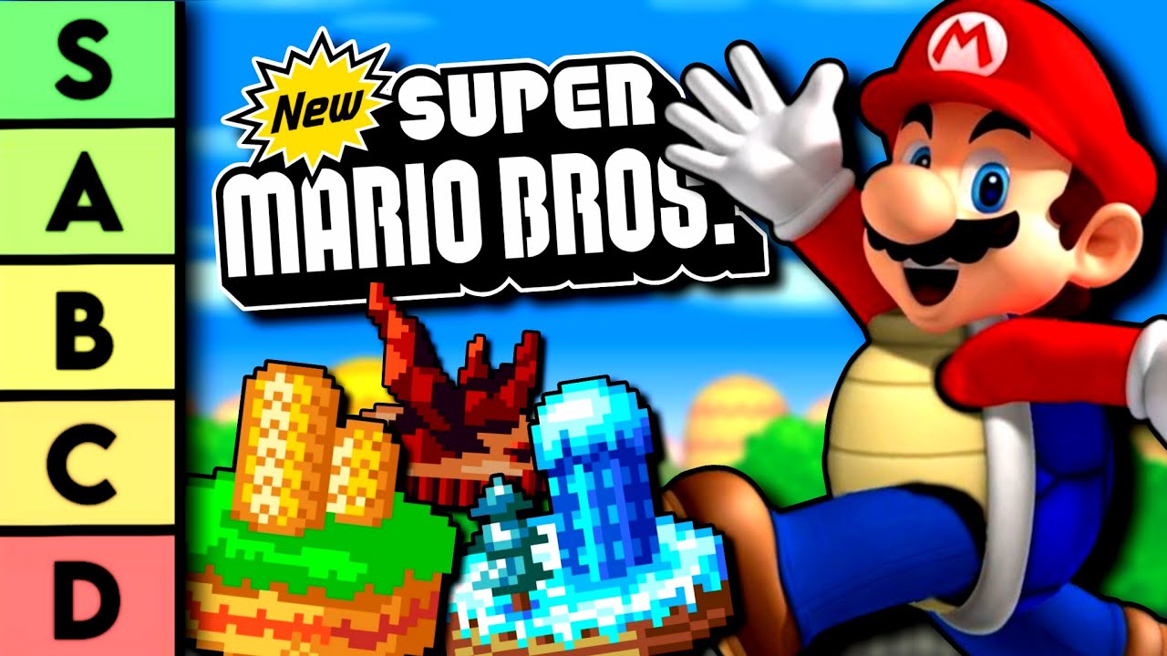 Tier List des Mondes (Mario Bros. DS)