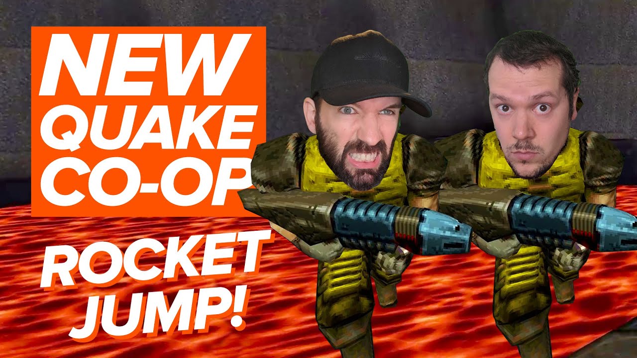 Quake Remastered Co-op Gameplay: ROCKET JUMP! | Andy and Mike play New Quake Episode!