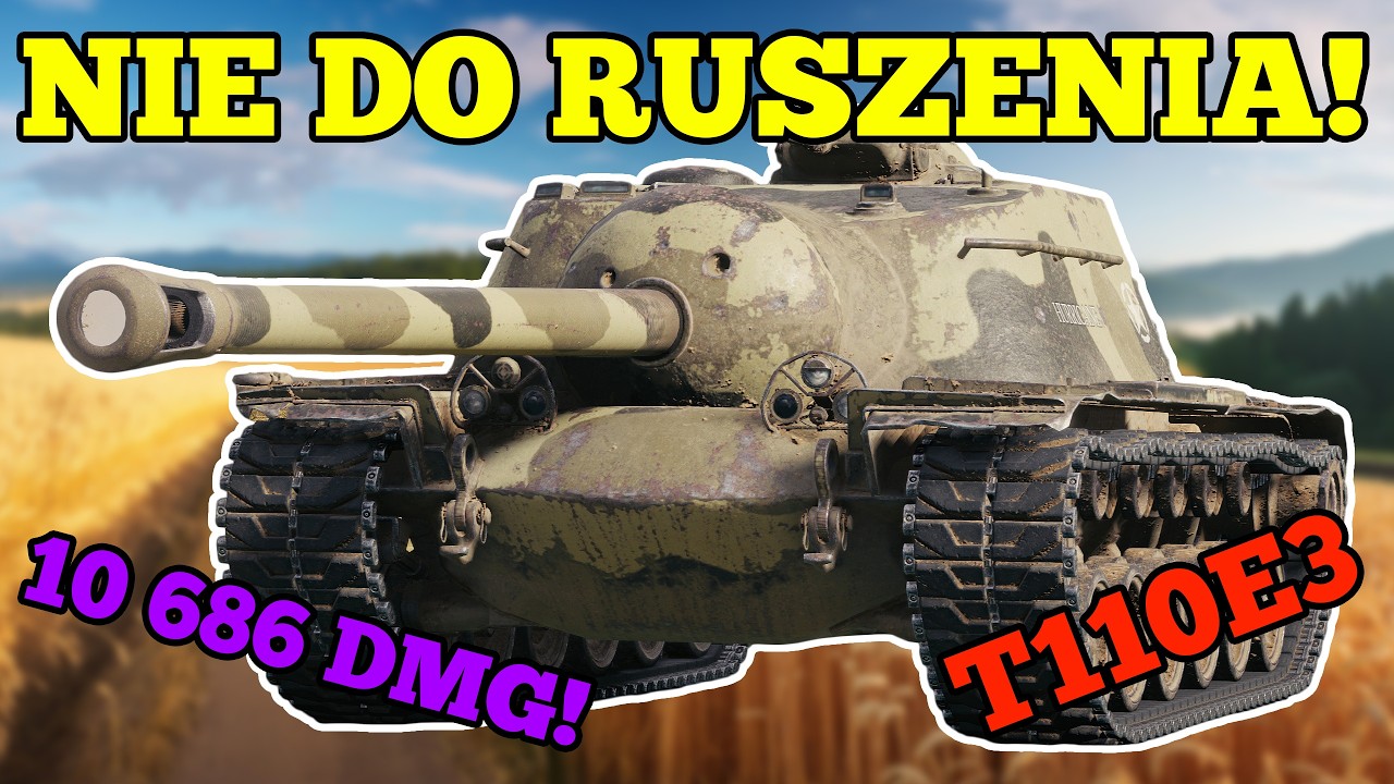 Z tym niszczycielem lepiej nie zadzierać! - T110E3