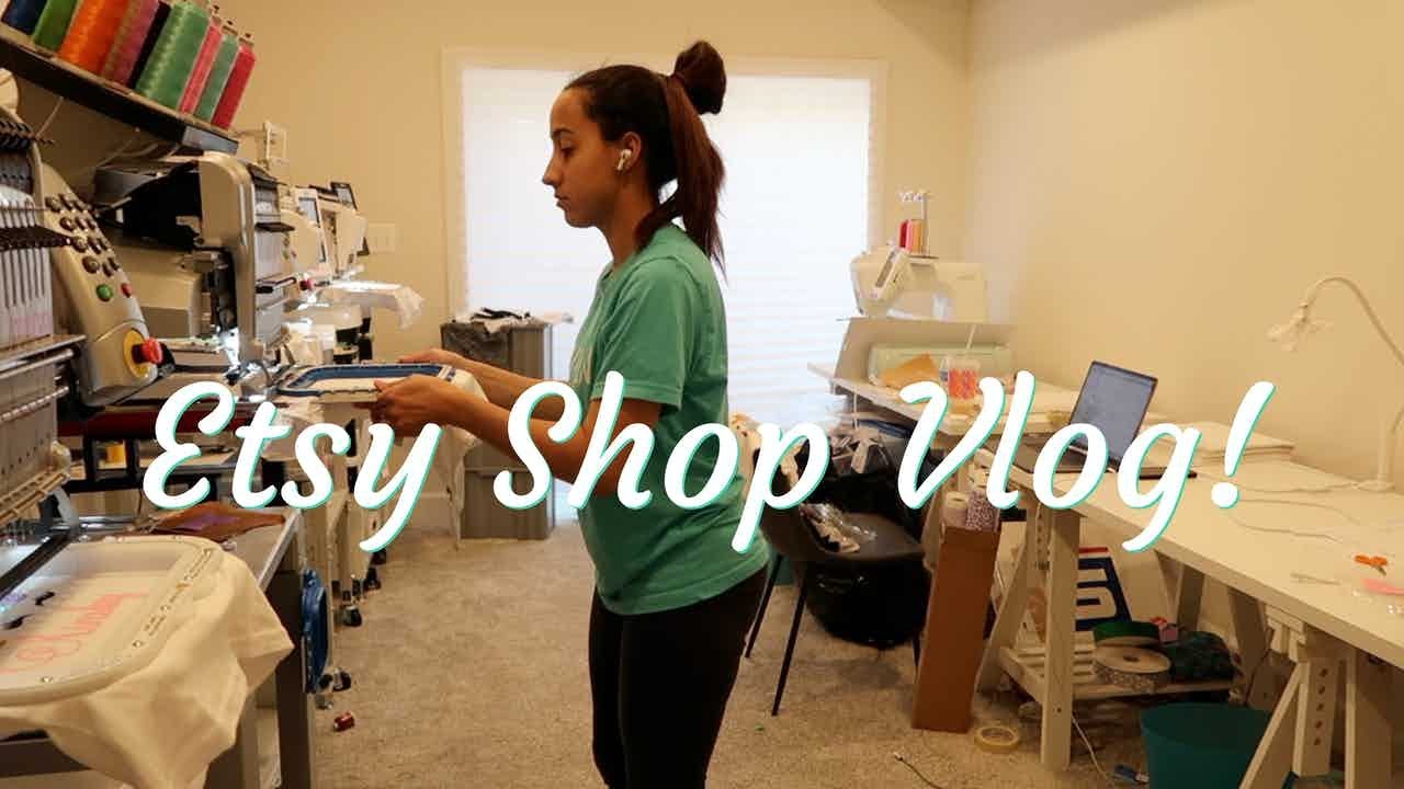 Видеоблог о магазине на Etsy! Веду свой магазин на Etsy. Заказы на вышивку за ноябрь 2020. Мотива...