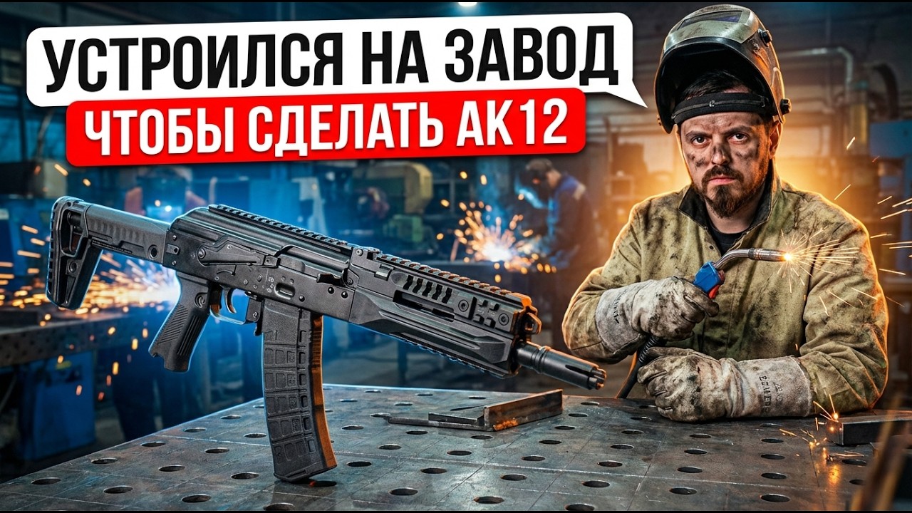 Сделал АК12 для страйкбола на заводе СтрайкАрмс. И вот что получилось...