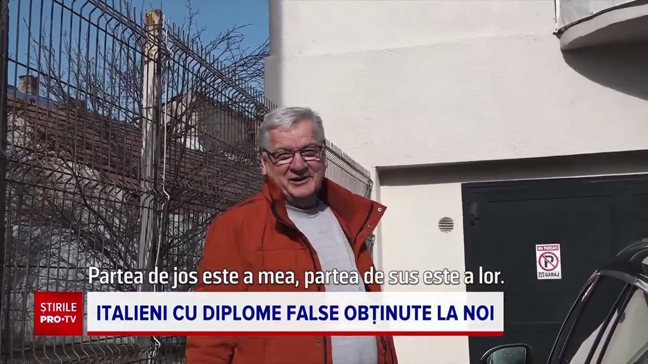 Ce spun italienii școliți fictiv ca asistenți medicali în Reghin