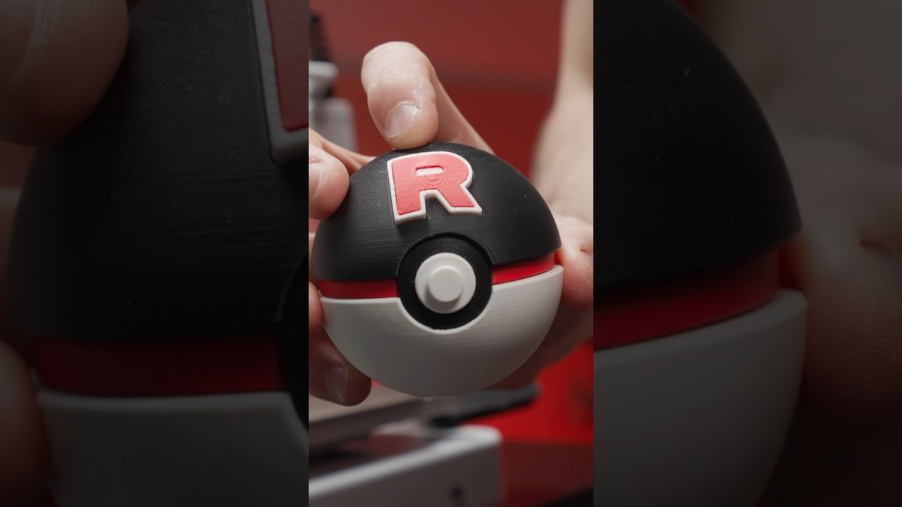 Fun things to 3D Print #bambulab #pokeball