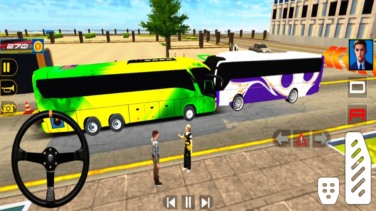 DRIVING A COACH BUS IN Euro Bus Simulator 2025!